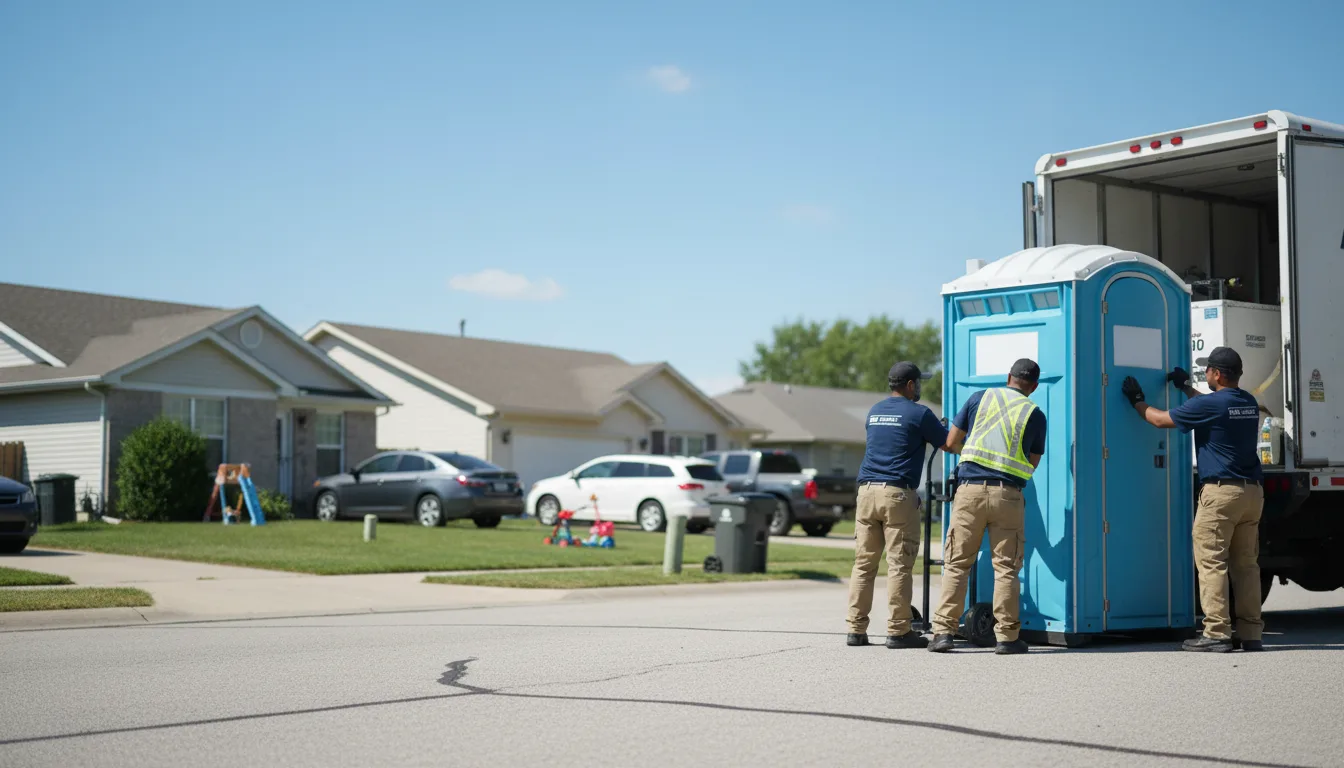 Standard Porta Potty Rentals in Athens, IL near me